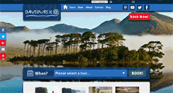 Desktop Screenshot of daytours.ie