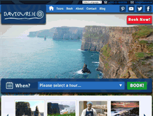 Tablet Screenshot of daytours.ie